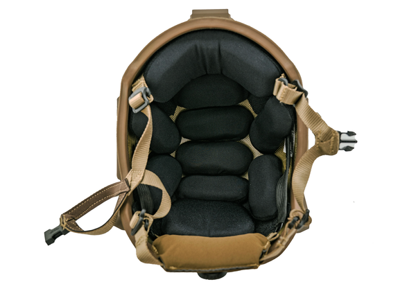 Bastion® With Aluminum M-Lok™ Rails - Level IIIA Ballistic Helmet - Made in the USA