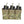 Load image into Gallery viewer, AGILITE Pincer™ Placard Multi Caliber Triple Mag Pouch