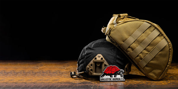 Ballistic Helmet with Carrying Bag