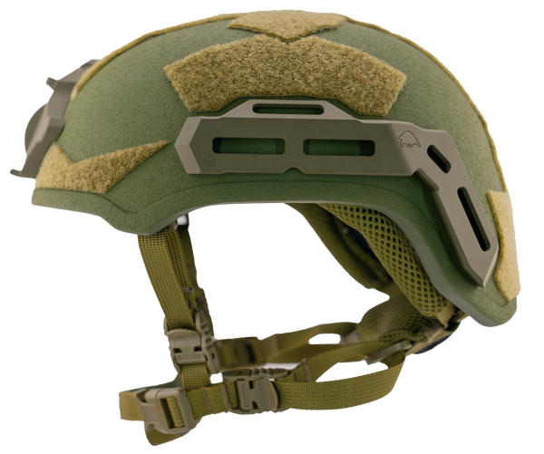 Bastion® With Aluminum M-Lok™ Rails - Level IIIA Ballistic Helmet - Made in the USA