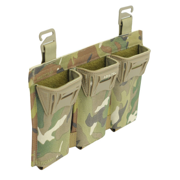 AGILITE Pincer™ Placard Multi Caliber Triple Mag Pouch