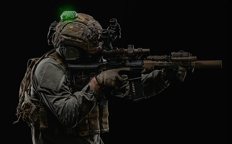 Shooter wearing Bastion Helmet