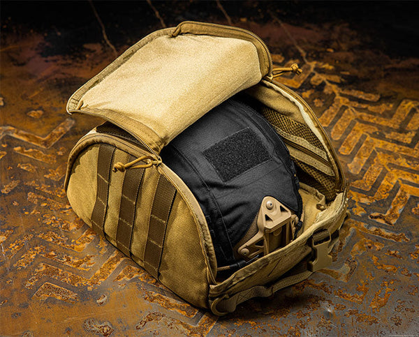 Tactical Helmet Storage Bag | Water Resistance Tactical Helmet Bag | Lightweight Padded Helmet Storage Bag for Motorcycle | Ballistic Armor Co.