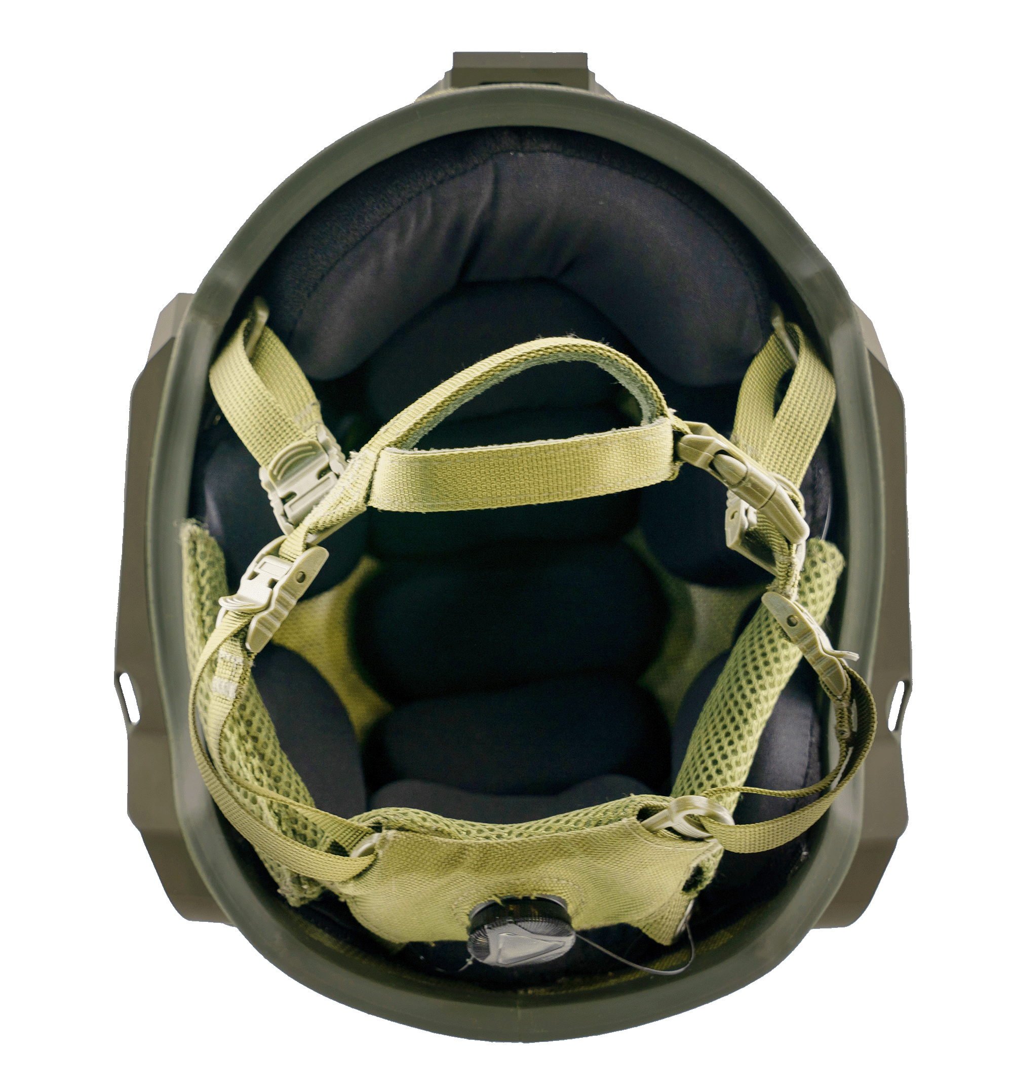 green bastion helmet inside