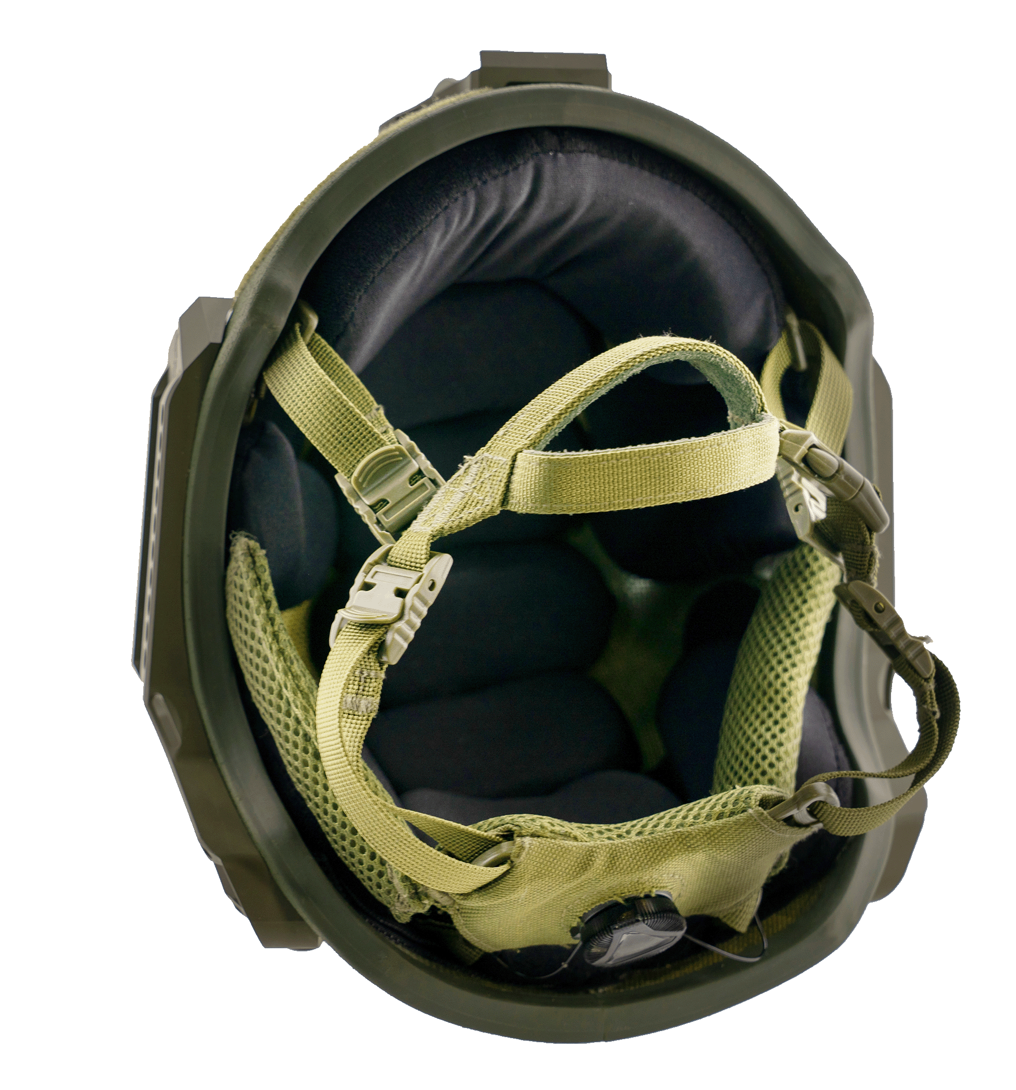 green bastion helmet inside