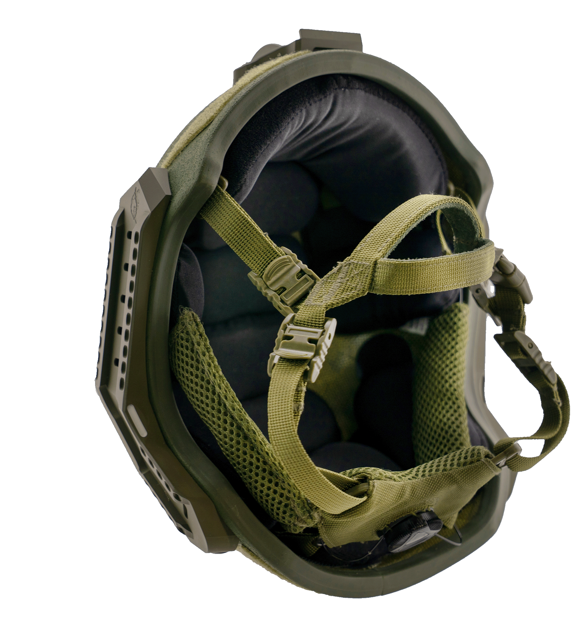 green bastion helmet inside