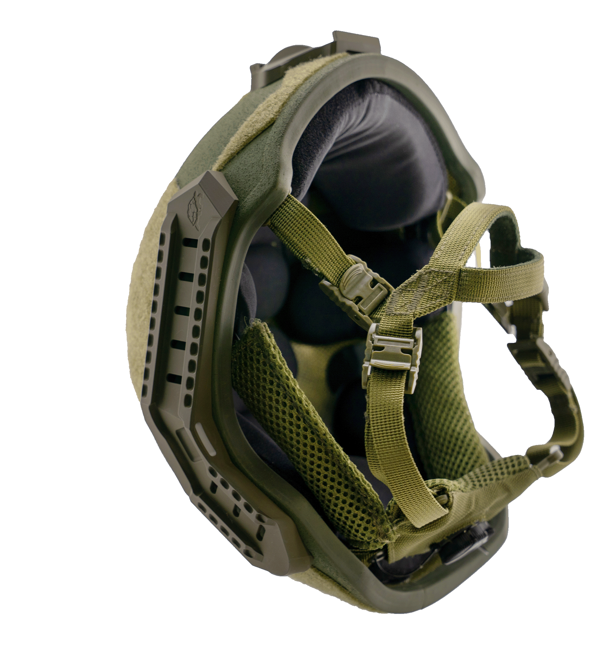 green bastion helmet inside