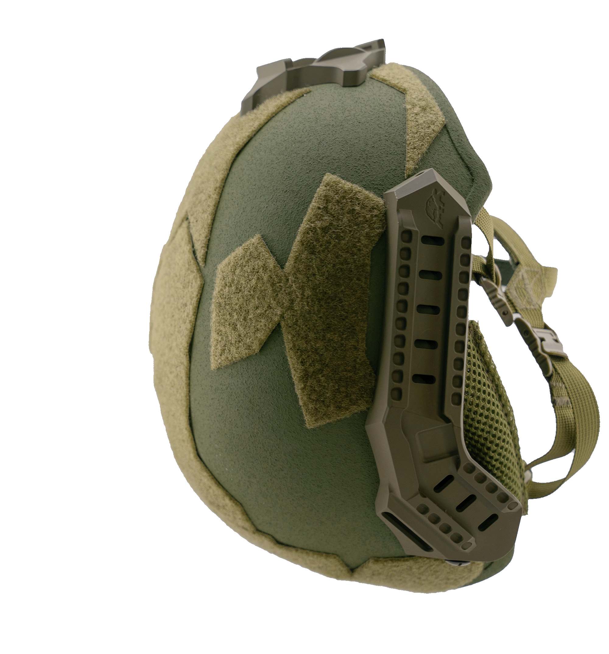 green bastion helmet side