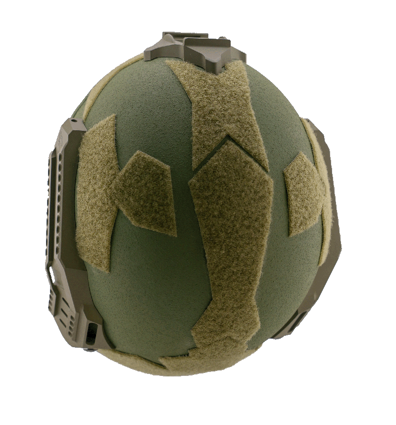 green bastion helmet top