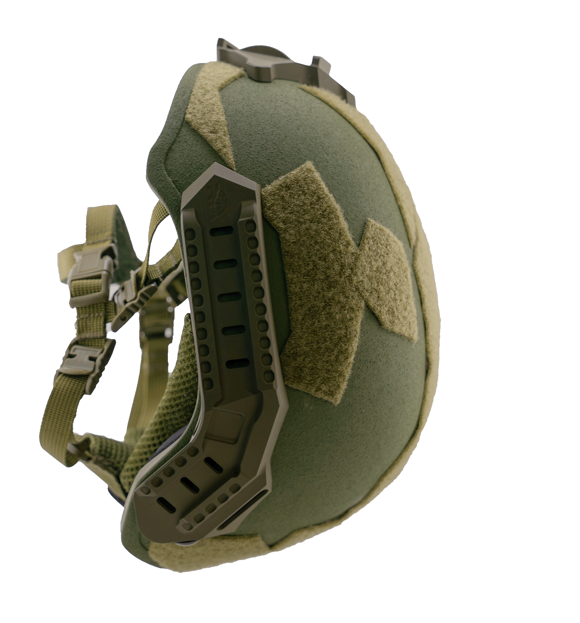 green bastion helmet side