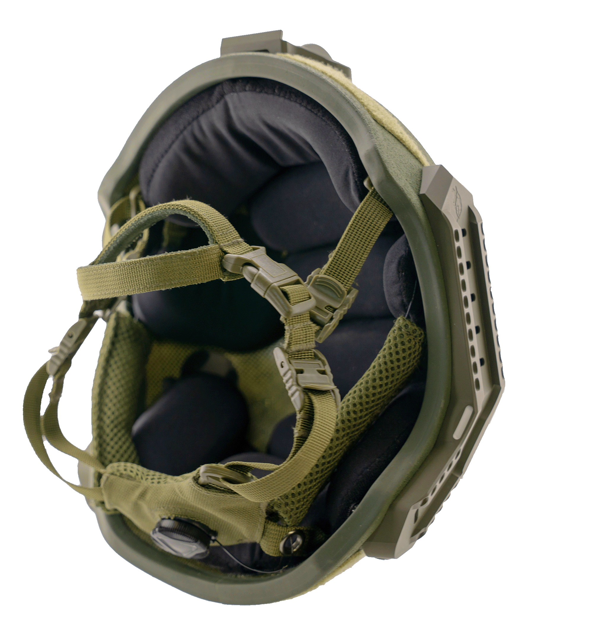 green bastion helmet inside