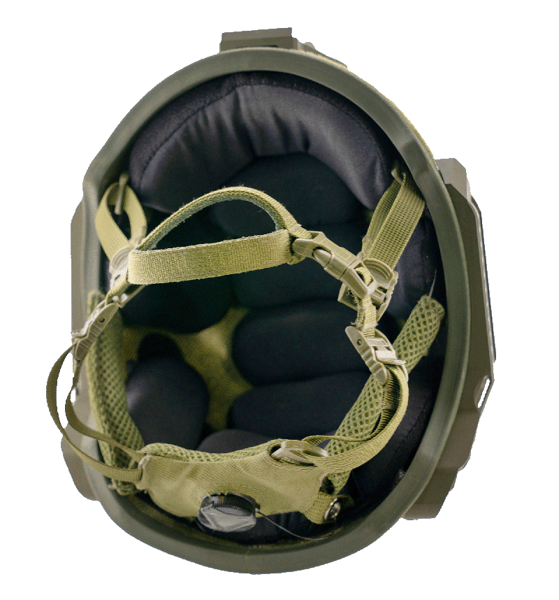 green bastion helmet inside