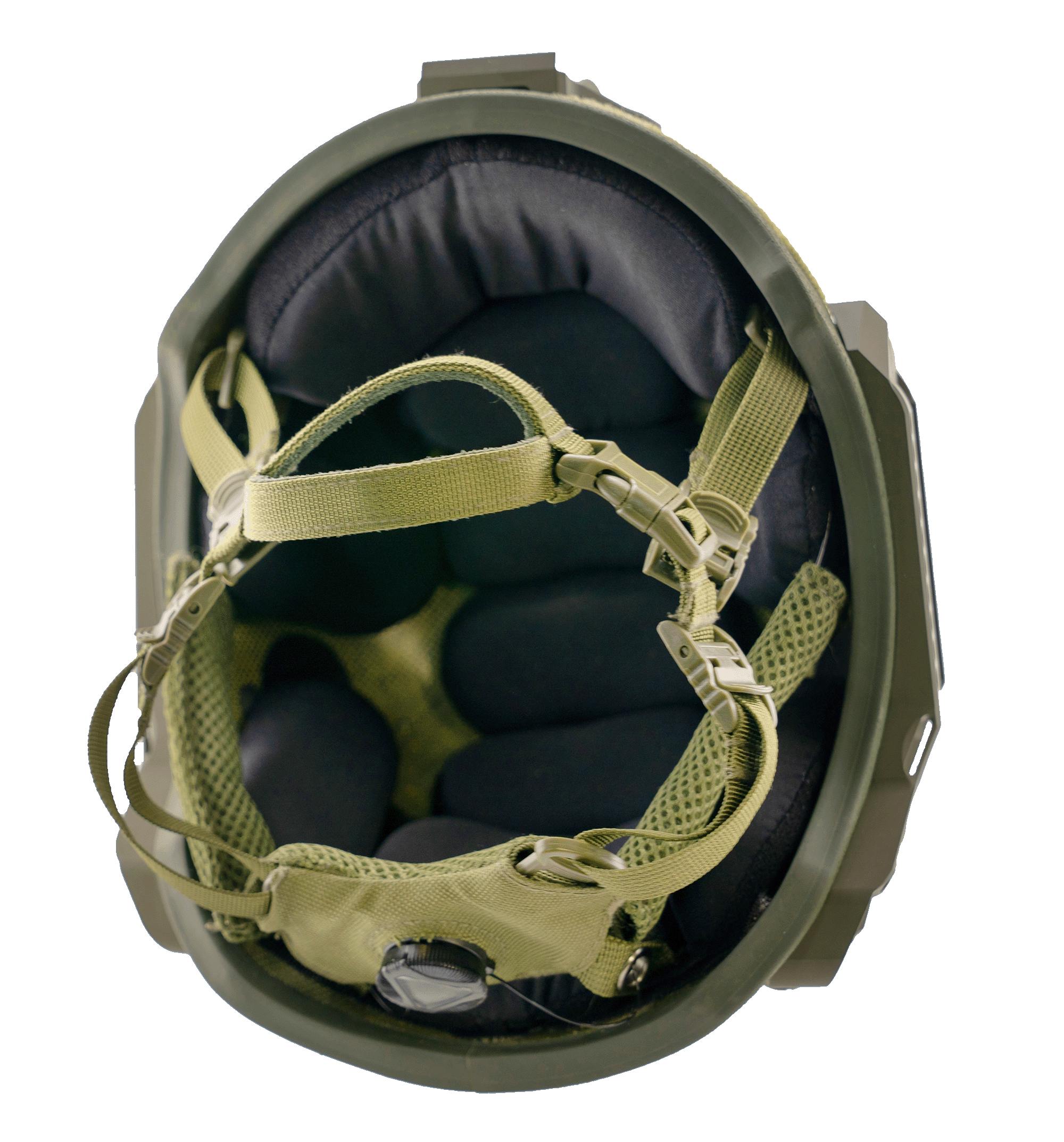 green bastion helmet inside